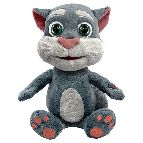 Plush Talking Tom 10" Toy Repeats What You Say Interactive Talk Voice ...