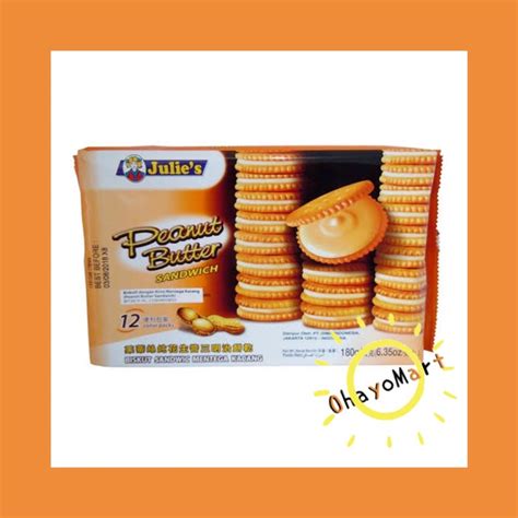 Jual Wafer Biskuit Biskuit Julies Rasa Kacang Julie S Peanut Butter