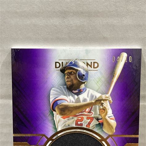 Vladimir Guerrero Sr Topps Diamond Icons Auto Ebay