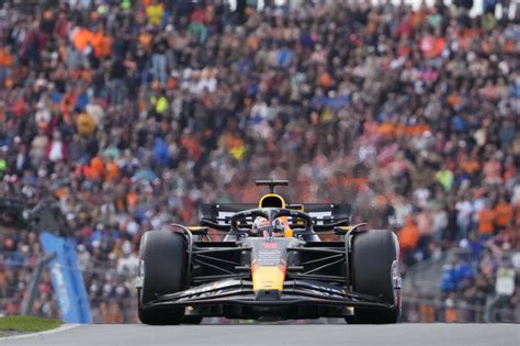 Ordine Darrivo F1 GP Olanda 2023 Max Verstappen Vince Una Gara