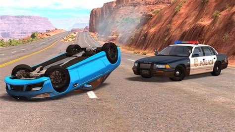 Police Chases In First Person Pov Fails Crashes Beamng Drive