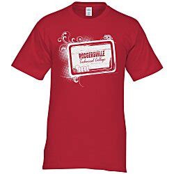 4imprint.com: Hanes Tagless T-Shirt - Screen - Colors - Tech Design 6729-S-C-A-TD