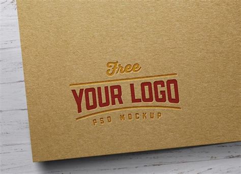 High Quality Free Logo Mockups Page Of Good Mockups