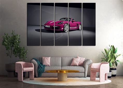 Porsche Boxster Style Edition Printed On Canvas Porsche Wall Art