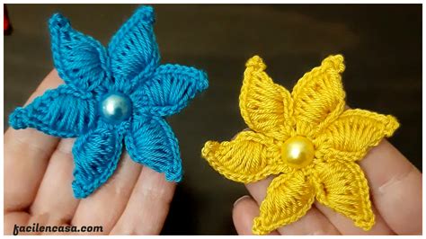 Bellisimas Flores Tejidas A Crochet Paso A Paso Cursos Gratuitos