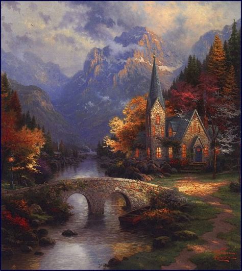 lrsKincadeThomas-MountainChapel (картина) — Томас Кинкейд