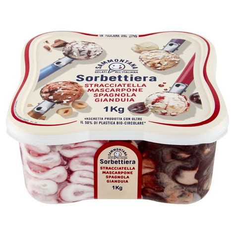 Sammontana Sorbettiera Stracciatella Mascarpone Spagnola Gianduia 1