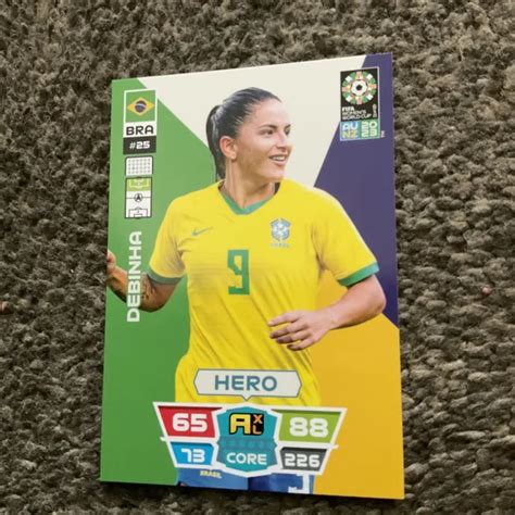 PANINI FIFA COUPE du Monde Féminine 2023 Debinha No25 comme neuf EUR 1