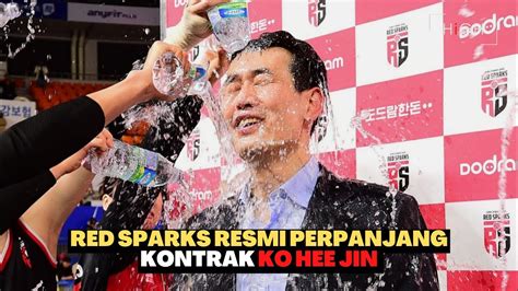 Jelang Ke Indonesia Red Sparks Resmi Perpanjang Kontrak Pelatih Ko Hee