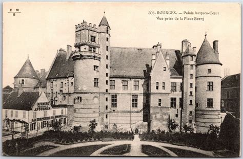 BOURGES Palais Jacques Coeur Vue Prise De La Place Berry France