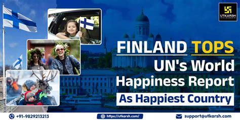 Finland, World's Happiest Country for the 7 consecutive year