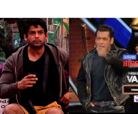 Bigg Boss Salman Khan Lashes Out At Sidharth For His Violent