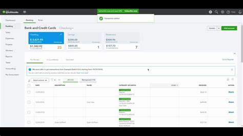 Quickbooks Online Qbo Setting Up Projects Youtube