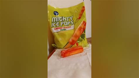 Kroger Mighty Ice Pops Cherry Mango Swirl Youtube