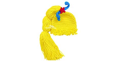 Rainbow Brite Costume Crochet Wig Pattern Video Tutorial Free