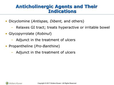 Ppt Chapter Anticholinergic Agents Powerpoint Presentation Free