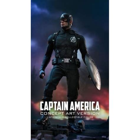 Hot Toys MMS Marvel Captain America Concept Art Version Shopee