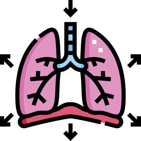 Breathing Detailed Straight Lineal Color Icon