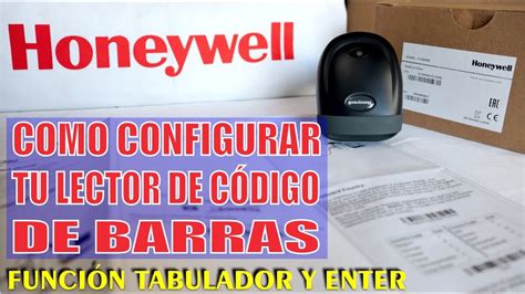 C Mo Configurar Lector De Codigo De Barras Honeywell Voyager G