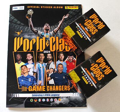 Panini Sticker World Class X Display Box T Ten Packs