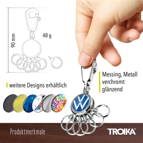 Schl Sselanh Nger Mit Karabinerhaken Patent Vw Schl Ssel Organiser