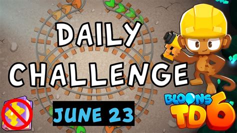 Bloons Td Daily Challenge Support Monkeys Only No Mk No Powers