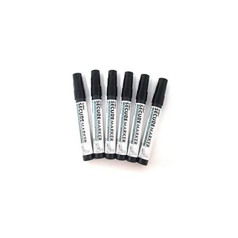 Artline Redact Secure Marker Black Pack 12