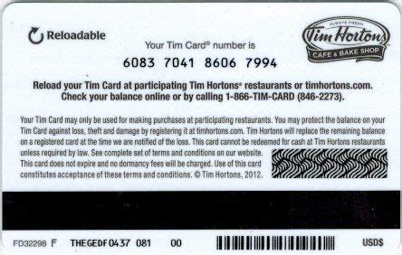 How Do I Check The Balance On A Tim Hortons Gift Card Kruwn