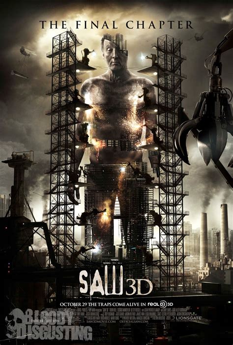 Quick Horror Movie Reviews Saw 3d Aka Saw 7 Saw The Final Chapter