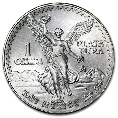 1986 1 oz Mexican Silver Libertad | Golden Eagle Coins