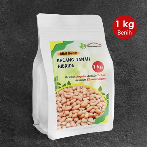 Jual Benih Kacang Tanah Hibrida Kg Benih Kacang Kacangan Super