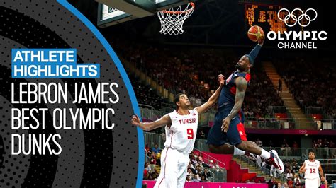 The Best LeBron James Dunks at the Olympics | Athlete HighlightsStay Active