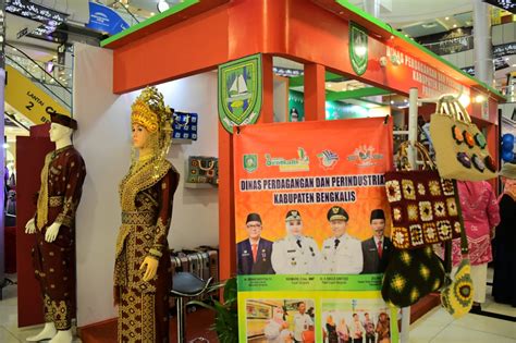 Bengkalis Terbaik Satu Bidang Informasi Perdagangan Pada Pameran Explore South Sumatera 2023