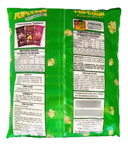 Flavapop Parmes O E Alho Sal Micronizado Popcorn Pct Kg