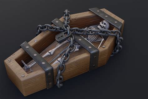 Stylize Coffin 3d Props Unity Asset Store