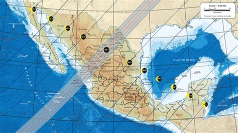 Eclipse Solar Todos Los Lugares De M Xico En Donde Se Ver