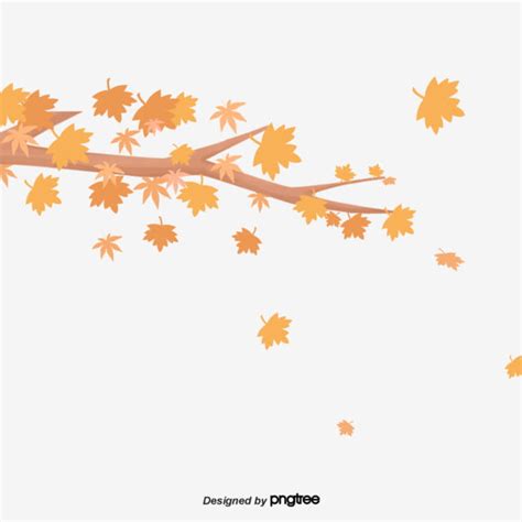 Withered Leaves PNG Picture Withered Yellow Leaves Maple Leaves