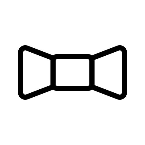 Bow Tie Icon Vector Symbol Design Illustration 26632788 Vector Art At