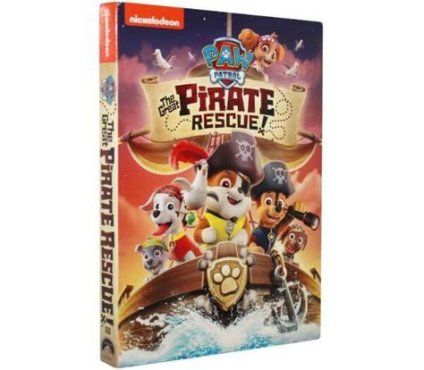 Paw Patrol The Great Pirate Rescue Dvd Nickelodeon Animation