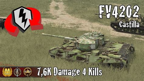 FV4202 7 6K Damage 4 Kills WoT Blitz Replays YouTube