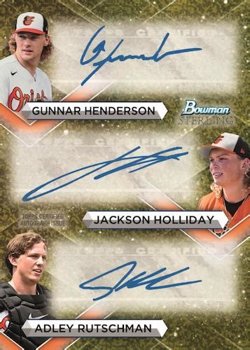 2023 Bowman Sterling Baseball Checklist Team Set Details Boxes