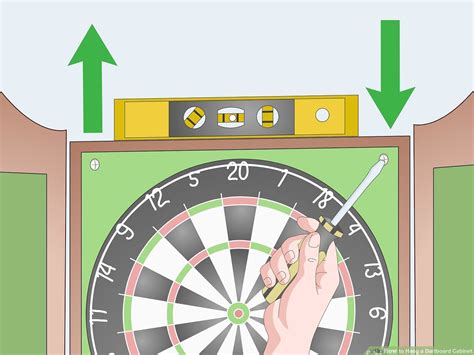 How To Install A Dart Board In Cabinet