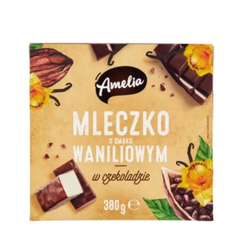 Pianka Mleczko O Smaku Waniliowym W Czekoladzie Amelia 380G