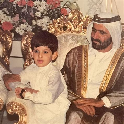 Ahmed Bin Mohammed Bin Rashid Al Maktoum Y Su Padre Mohammed Bin