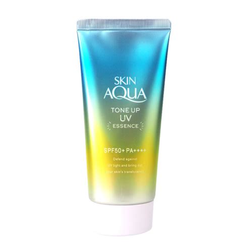 Kem Chống Nắng Nâng Tông Skin Aqua Tone Up Mint Green Vcj Store