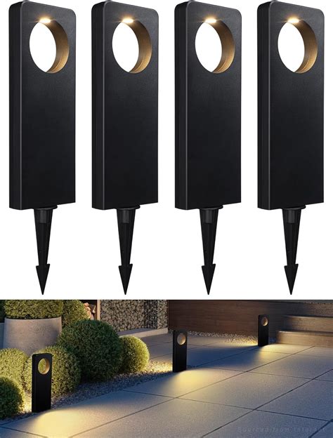 Haofei Led Low Voltage Pathway Lights 12v Acdc Landscape Lights Anti Glare Outdoor Walkway