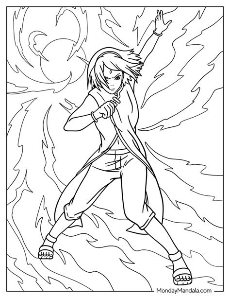 20 Naruto Coloring Pages Free Pdf Printables