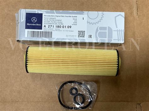 Kit De Filtro De Aceite De Motor Mercedes Benz Genuino W Clase C