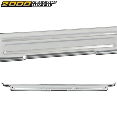 Fit For Chevy C Gmc Truck Chrome Door Sill Plates W