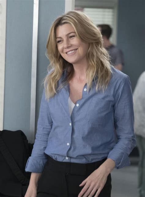 Ellen Pompeo As Meredith Grey On Grey S Anatomy Meredith Grey Greys Anatomy Episodes Greys